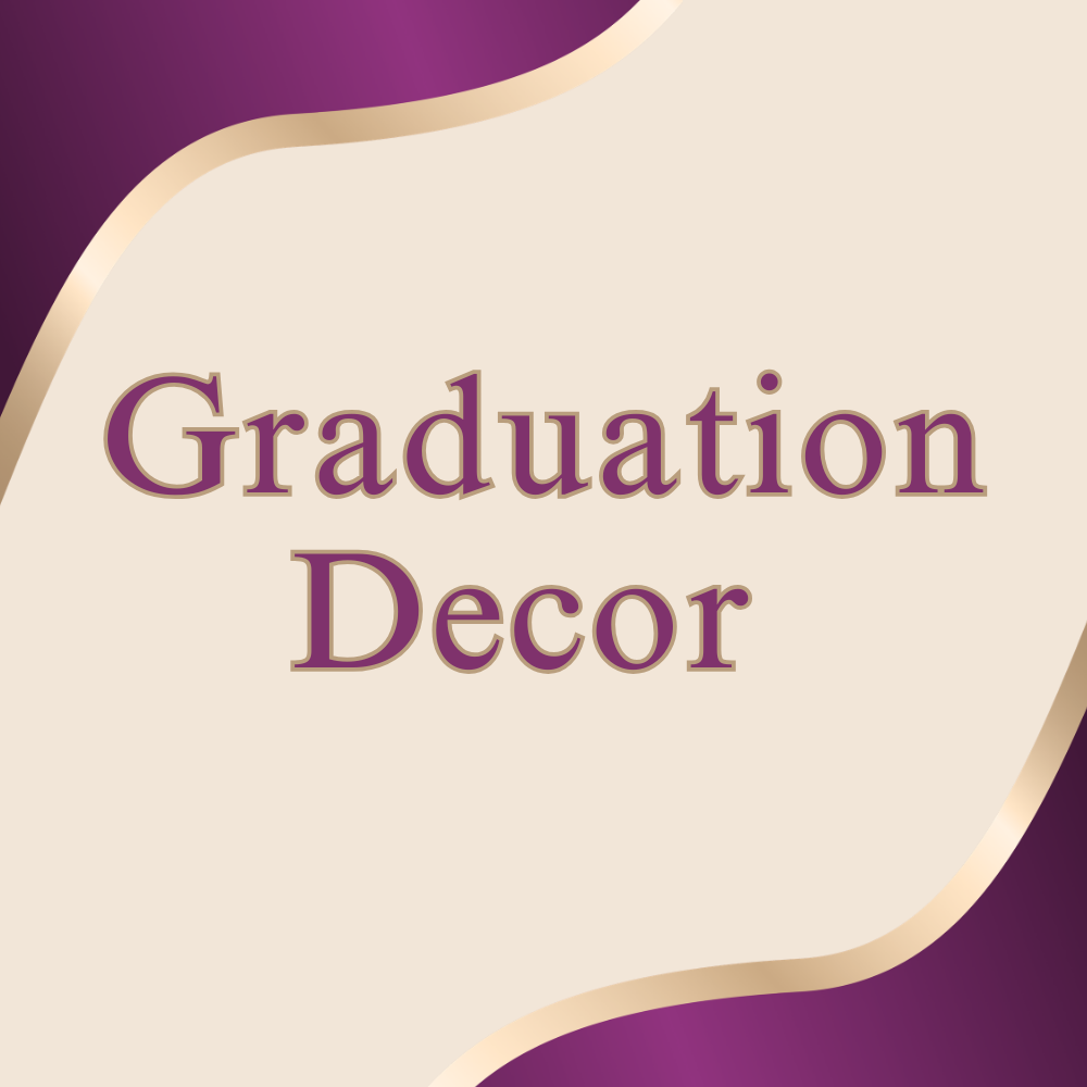 Graduation Party Decor & Custom Grad Gifts