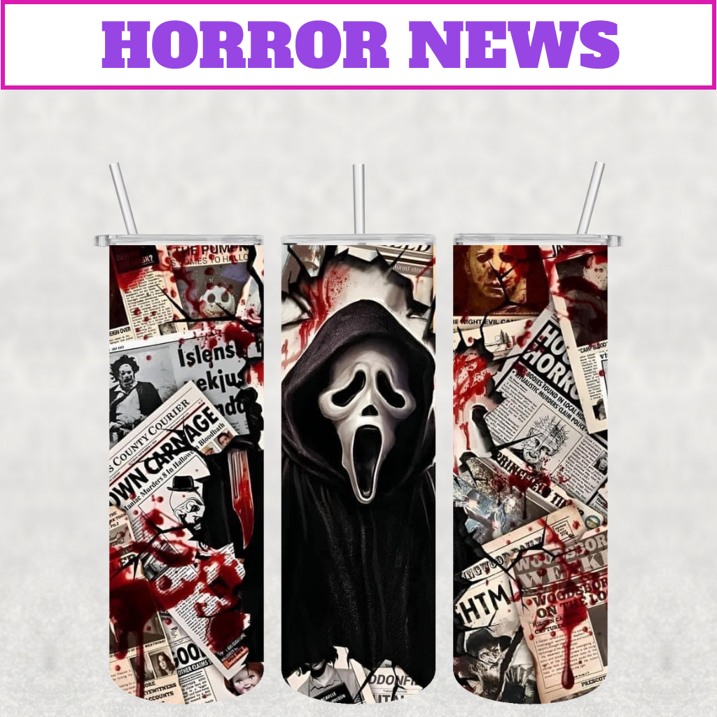 Horror News Stainless Steel Tumbler
