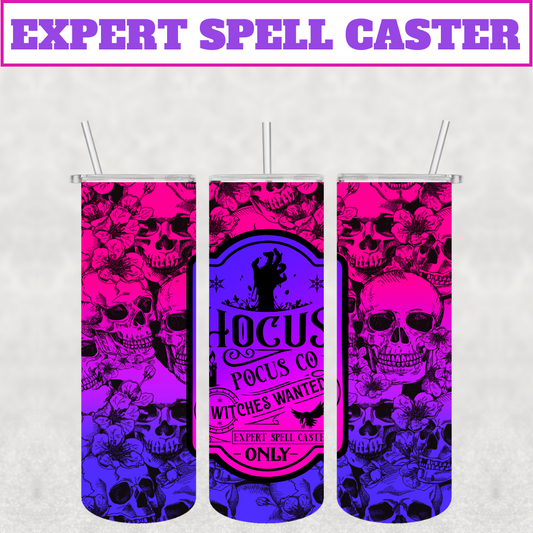 Expert Spell Caster Stainless Steel Tumbler