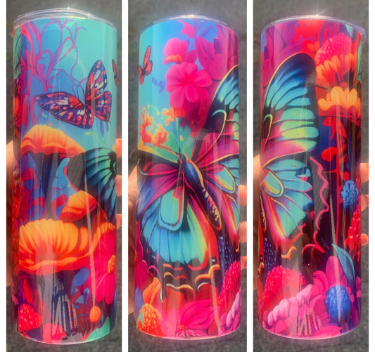 Fantasy Forest Stainless Steel Tumbler