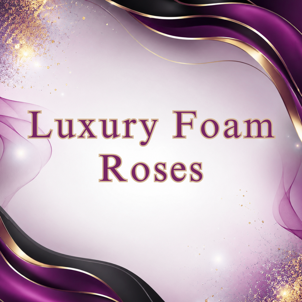 Luxury Foam Roses Add-On for Luxury Money Bouquet