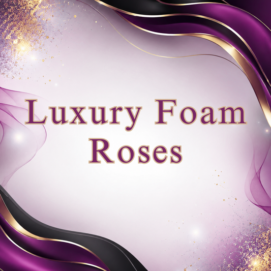 Luxury Foam Roses Add-On for Luxury Money Bouquet