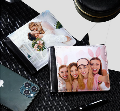 Personalized Photo Bifold Wallet