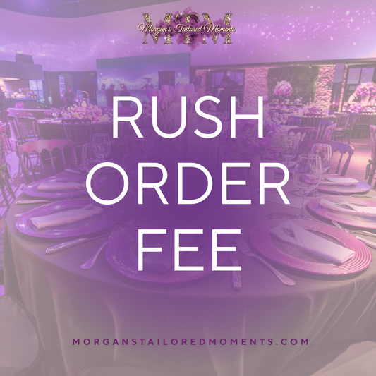 Party Favor Rush Order Fee