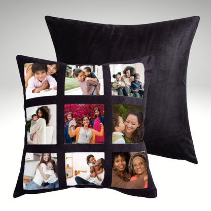 Photo Collage Pillow add up to 9 Photos!