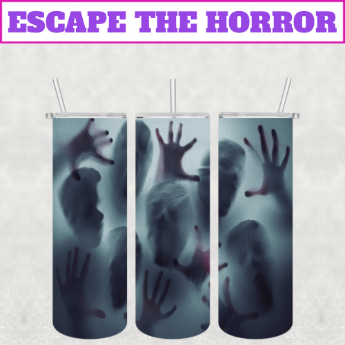 The Escape The Horror Stainless Steel Tumbler