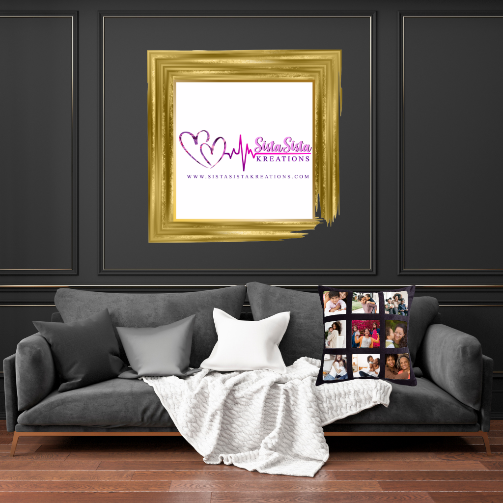 Photo Collage Pillow add up to 9 Photos!